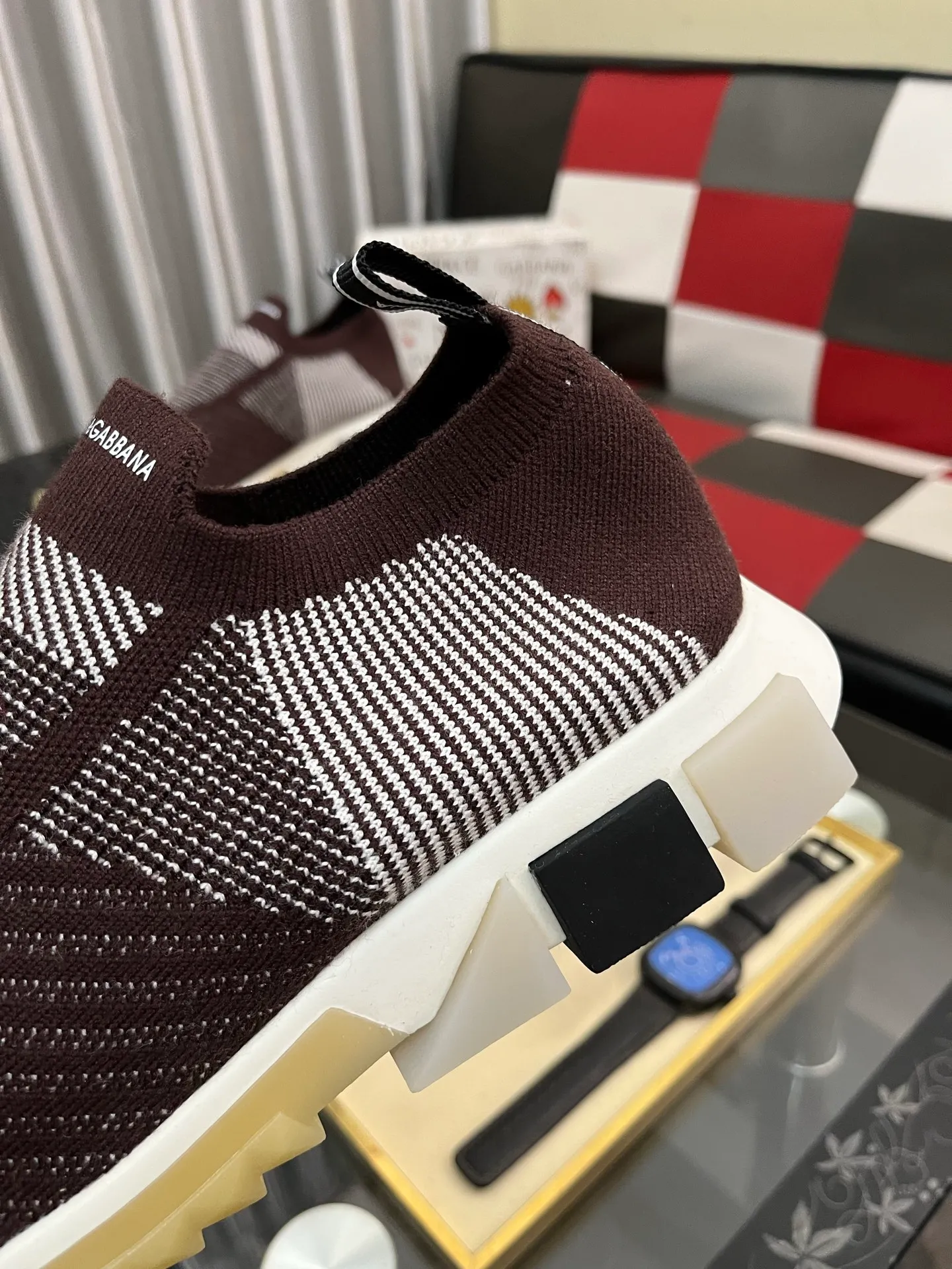 Men's men's shoes💰340⌚️⌚️【DG～】men's casual shoes 2022z cabinet simultaneous sale 🔶🔷🔜The upper is made of cowhide spliced fabric ➕Mesh lining, which is comfortable and breathable. The sole is: the original comfortable and wear-resistant outsole, ⚠️The real thing📱Photographed🎬The real thing is better📢📢📢Size: 35-46